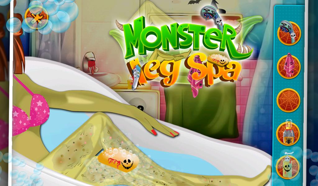 Monster Leg Spa - Girls Game