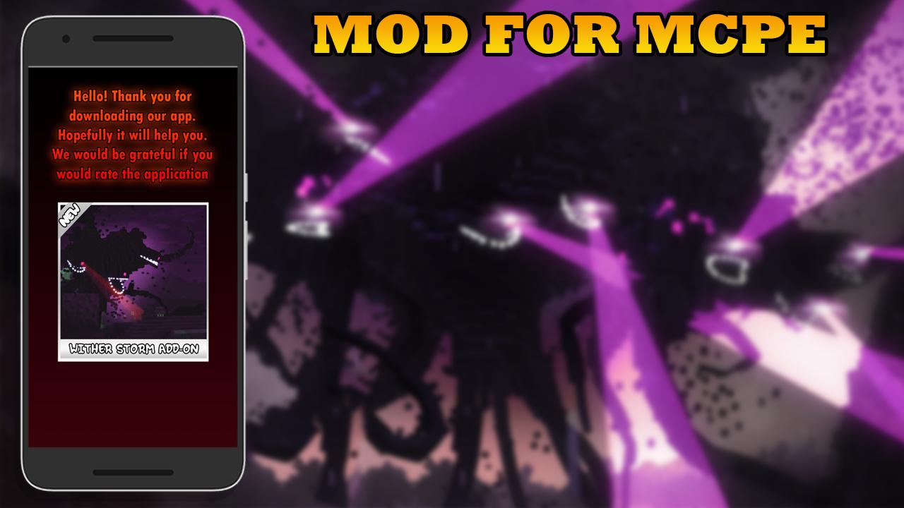 Addon Wither Storm for Minecraft PE