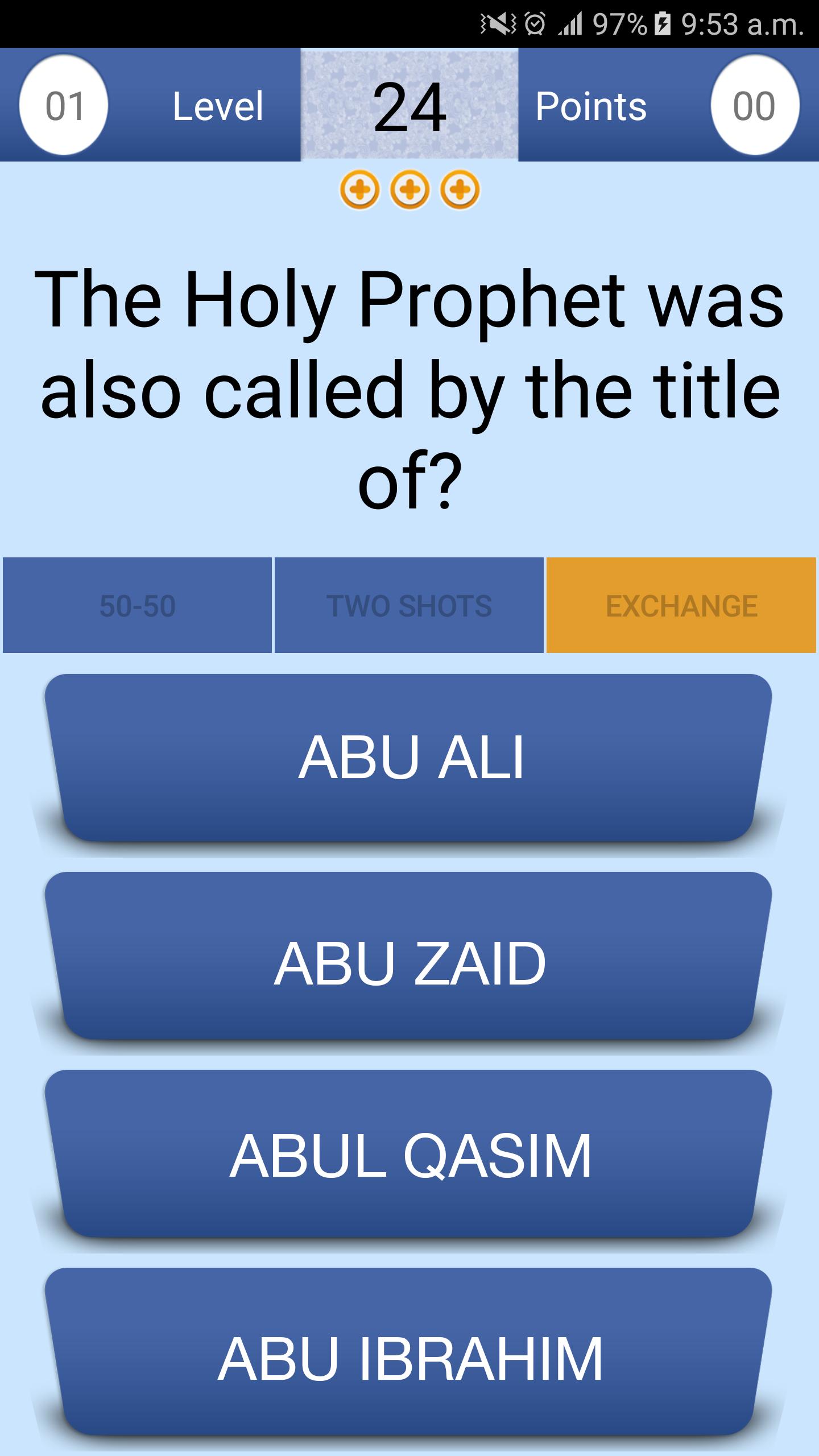 Quran & Islamic Quiz