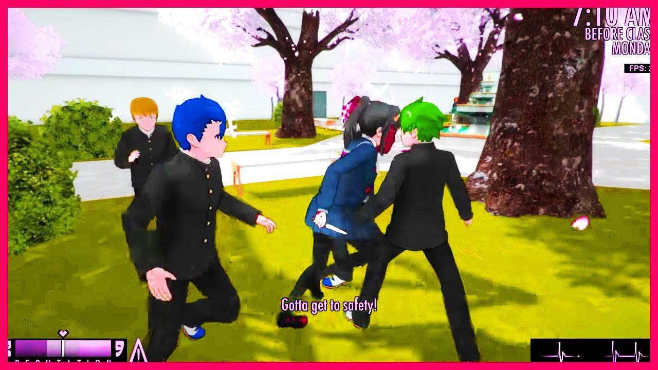 Girl Yandere School Simulator Classmate -Real Game