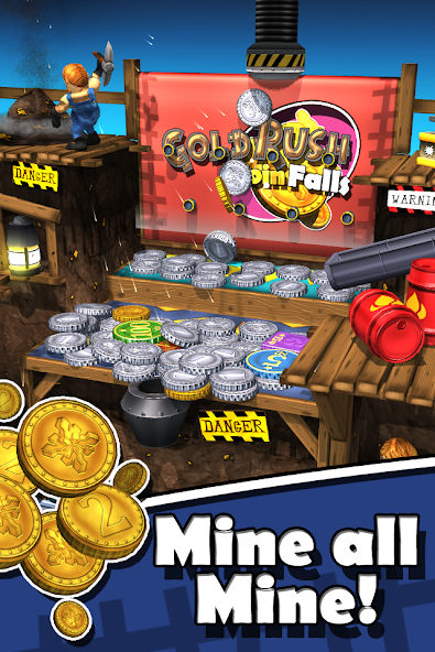 Goldrush Coin Falls
