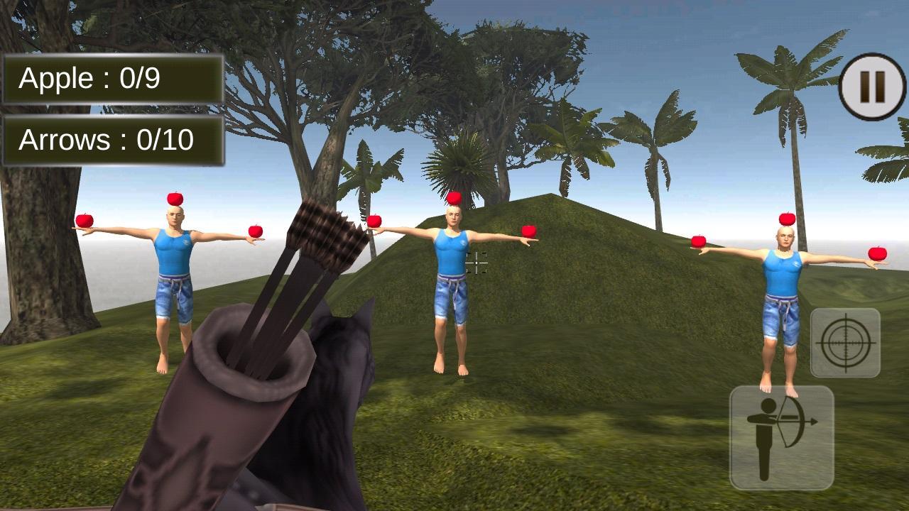 Archer Training Apple Shooting