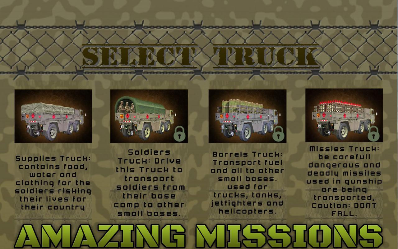 Real Off-Road Army Transport