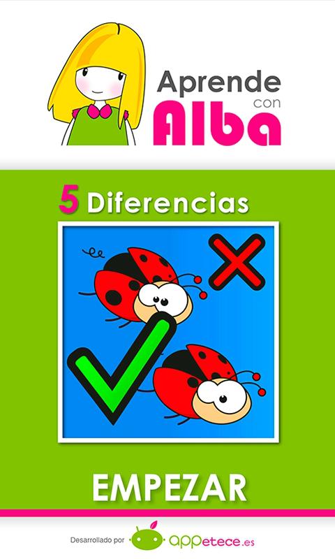 Juego Educativo: 5 Diferencias