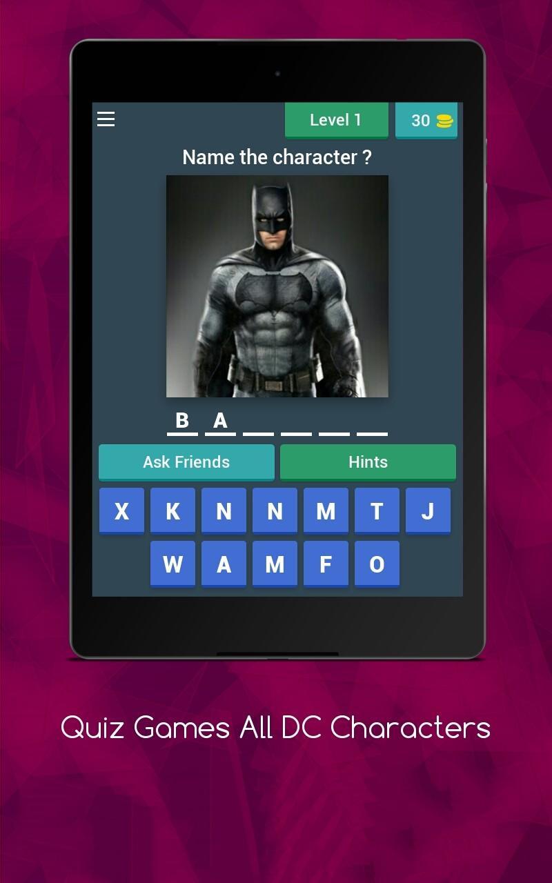 DC Universe Movie Characters