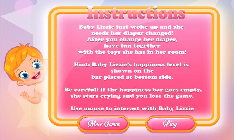 Baby Lizzie Diaper Change