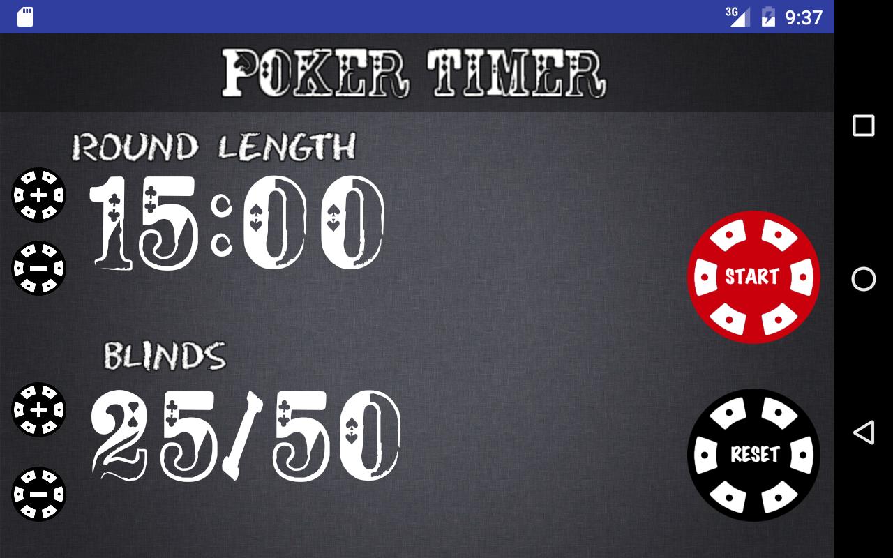 Poker Timer