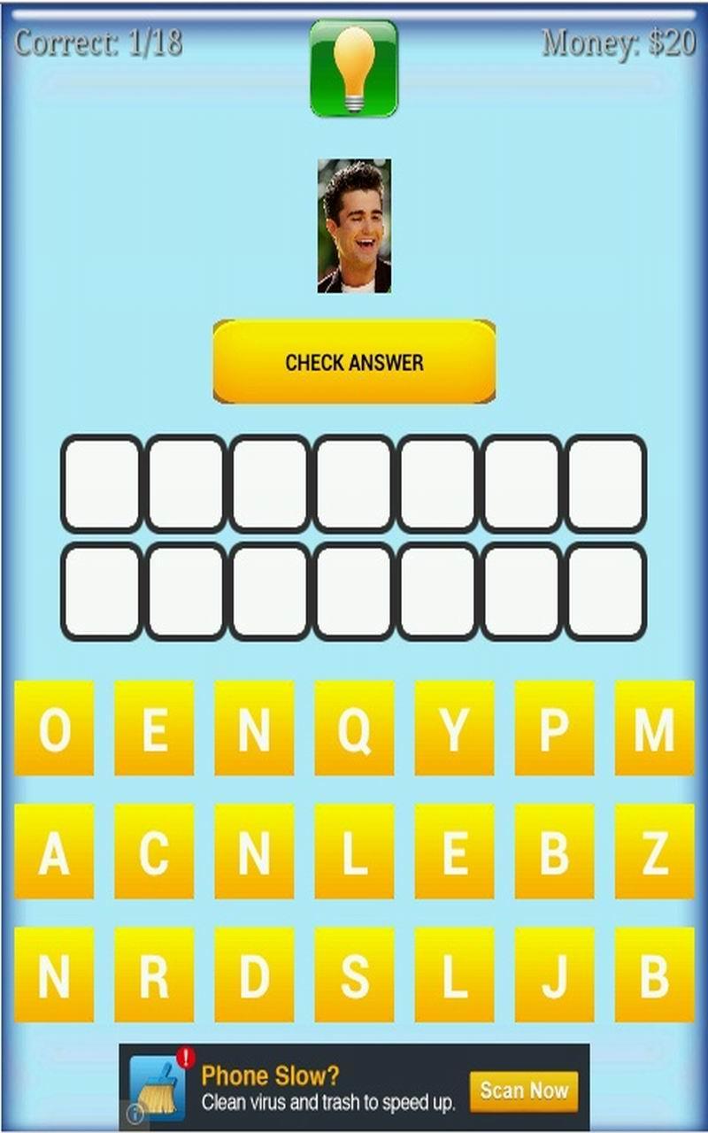 Who is The Name Zaapped Quiz