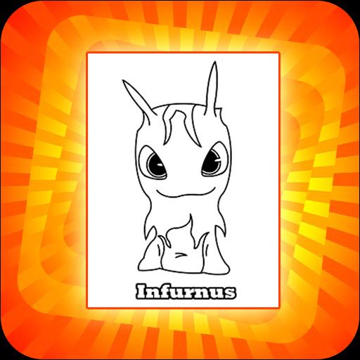 SLUG:COLORING PAGES GAME