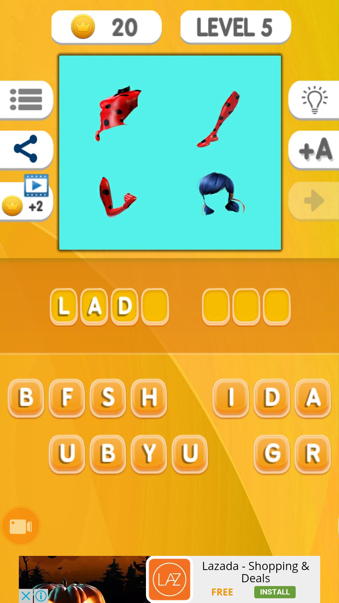 Pics Quiz for Ladybug