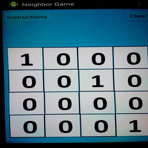 Neighbor (0/1 or Dog/Cat) Game
