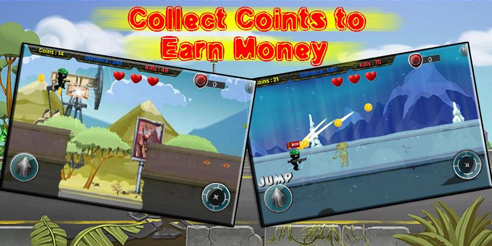 Stickman Shooting Zombie