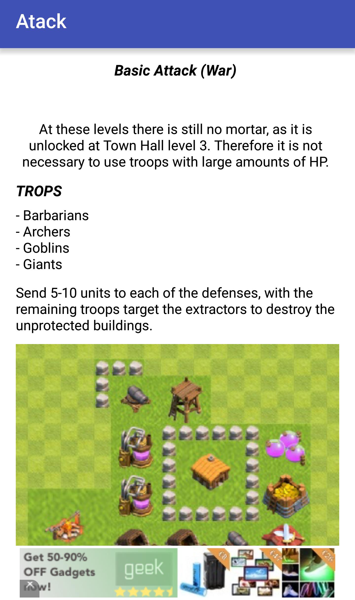 Clash of Clans Attack Trial