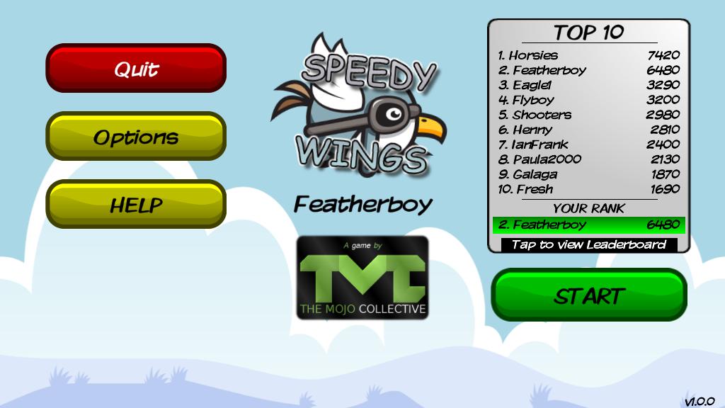 Speedy Wings