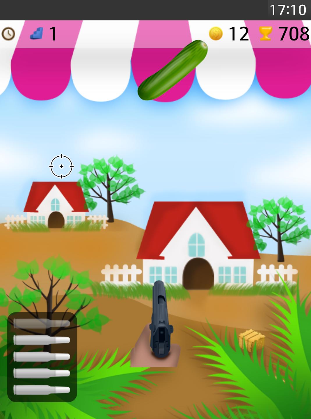 Vegetables Shooting Games